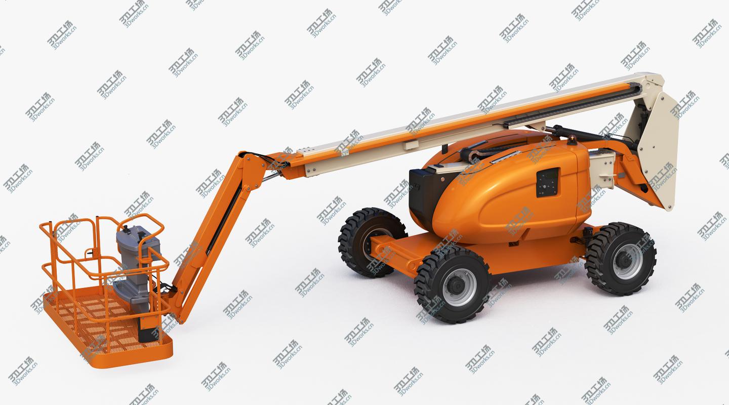 images/goods_img/2021040234/3D JLG 600AJ Telescopic Boom Lift Cherry Picker Rigged model/3.jpg